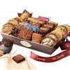 Broadway Basketeers Sympathy Wishes Gift Baskets, 44 Brownies and Cookies Individually Wrapped for Freshness. Assorted Topping a