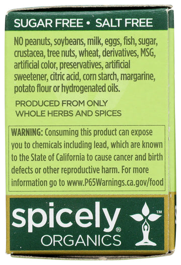 Spicely Organic Peppercorn Pink Whole 0.15 Ounce Ecobox Certified Gluten Free
