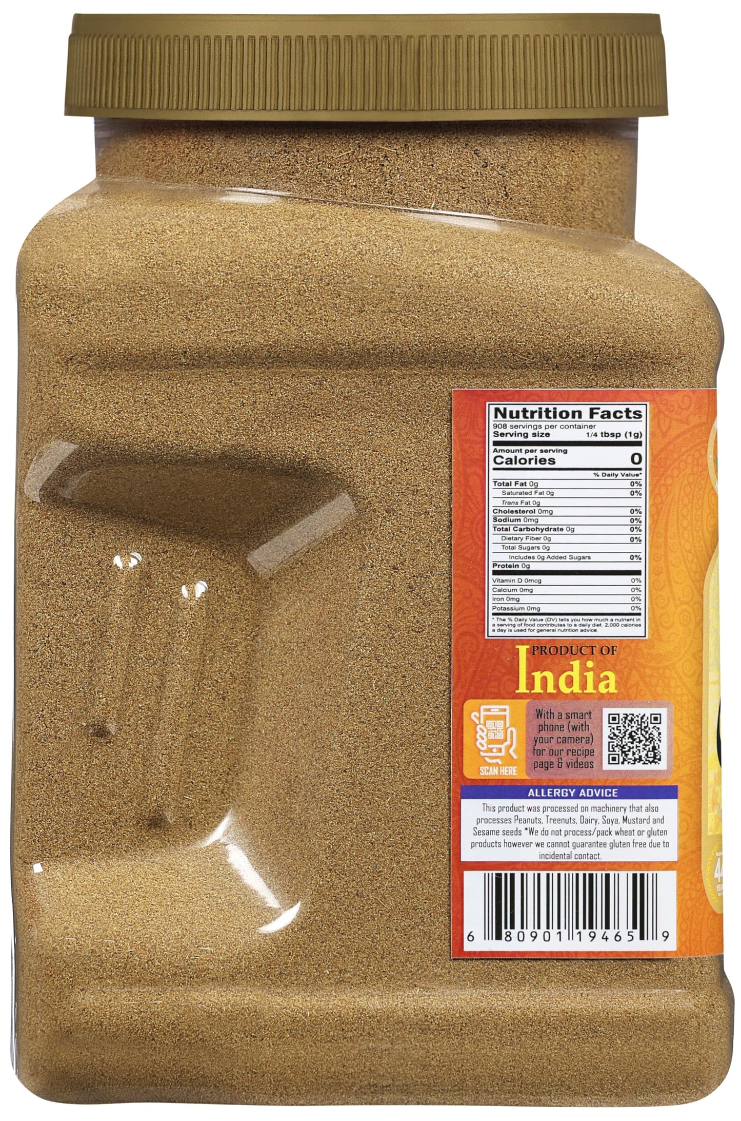 Rani Cumin (Jeera) Powder Spice 32Oz (2Lbs) 908G Pet Jar ~ All Natural | Vegan | Gluten Friendly | Non-Gmo | Kosher | Indian Origin