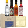 Cocktailier Aromatic Cocktail Bitters Gift Set | 4 Bottles: Angostura, Peychauds, Regans, Dale DeGroffs | Whiskey Bitters Sampler