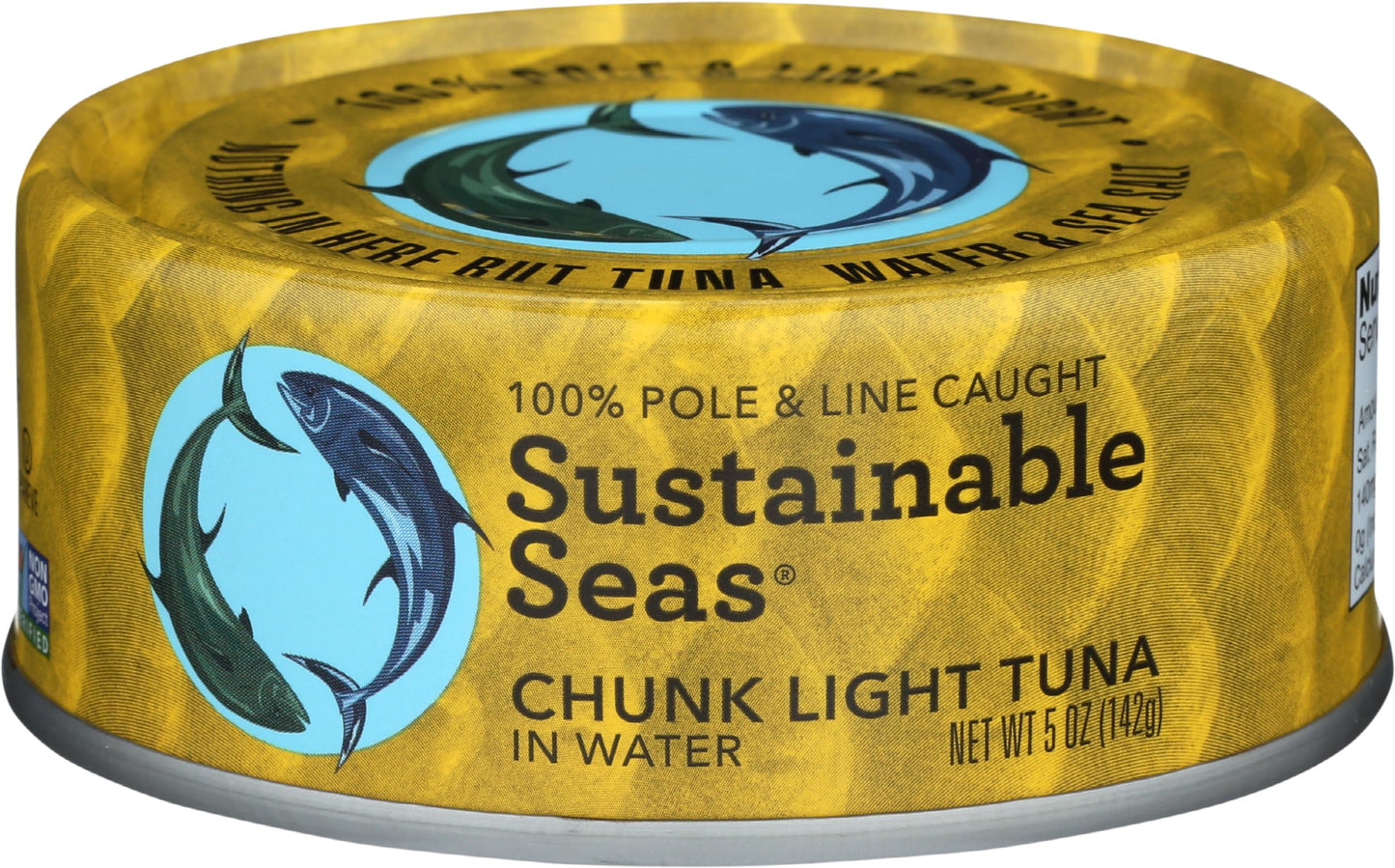 SUSTAINABLE SEAS Chunk Light Tuna In Water, 5 OZ