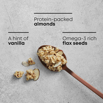 Natures Path Organic Vanilla Almond and Flax Granola, 25 Lbs. Box