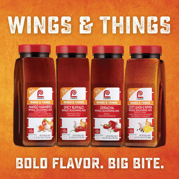 Lawrys Spicy Buffalo Wings Seasoning Mix, 21.5 oz - Perfect for Chicken Wings, Bar Bites, and More