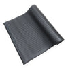 Bertech Anti Fatigue Floor Mat (Made In Usa), 3 Feet Wide X 12 Feet Long X 3/8 Inches Thick, Ribbed Pattern Top, Black, Bevelled