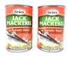 Grace Jack Mackerel in Tomato Sauce 15oz - 2 Pack - Canned Fish