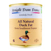 Straight from France All Natural Duck Fat for Cooking from Southwest France Keto and Paleo Diet Friendly 695g 24.5oz