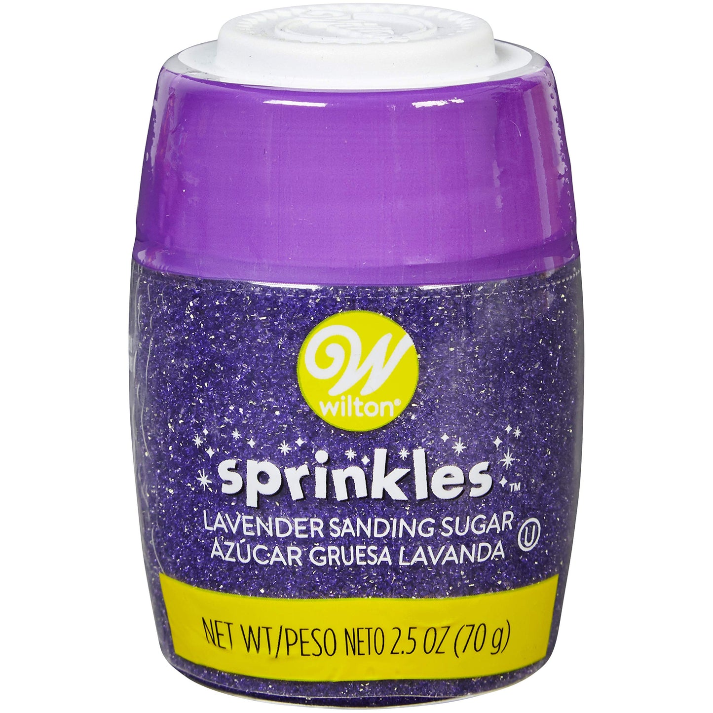 Wilton Sanding Sugar Sprinkles Assorted Colors; 2.5Oz (Purple)