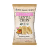 The Daily Crave Himalayan Pink Salt Lentil Chips, 4.25 Oz (Pack Of 8) 4 G Protein, Gluten-Free, Non-Gmo, Kosher, Crunchy