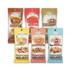 Crazy Go Nuts Walnuts Sampler 6-Pack - Banana, Buffalo, Coconut, Garlic Parmesan, Maple, and Oatmeal Cookie - Healthy Snacks, Gl