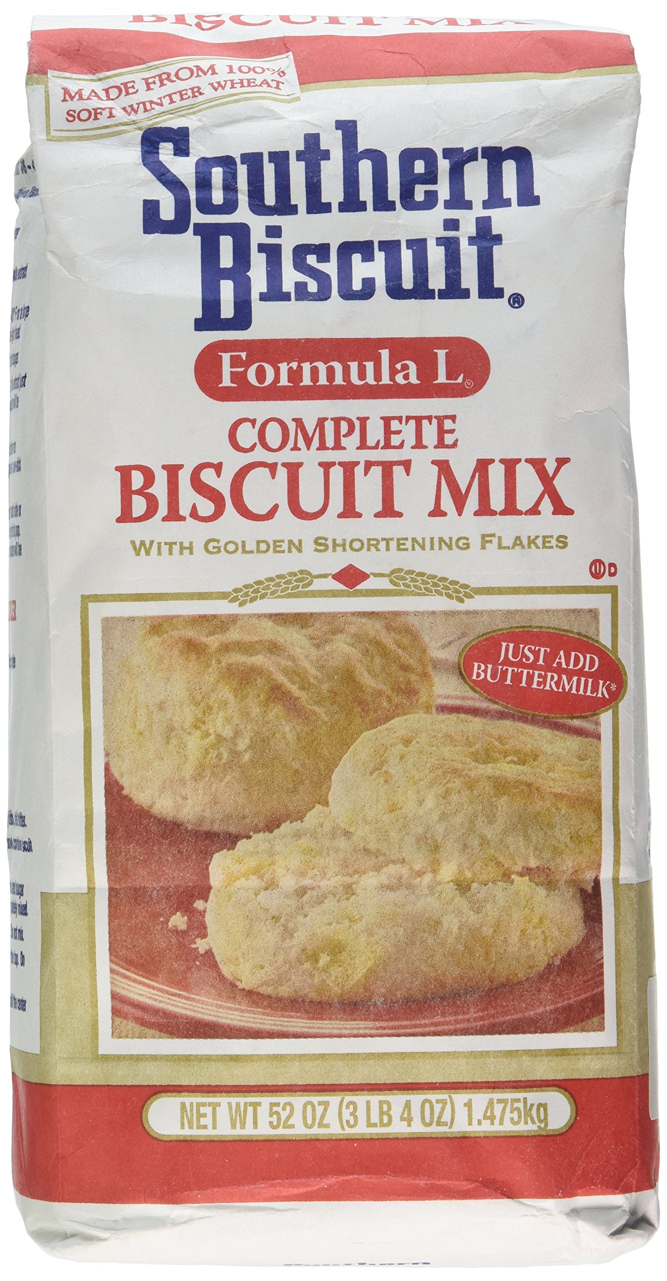 Southern Biscuit Formula L Biscuit Mix, 3.25 Lbs