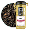 Tiesta Tea - Assam Black Tea | Single Origin Premium Black Loose Leaf Tea | High Caffeinated Tea | Make Hot Or Iced Tea & Brews Up To 50 Cups | 100% Pure Unblended Tea From India - 4Oz Refillable Tin
