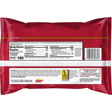 Doritos Top N Go Nacho Tortilla Chips, Cheese Flavored, 1.4 Ounce (Pack of 21)