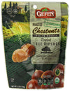 Gefen Organic Whole Peeled and Roasted Chestnuts, 5.2oz (6 Pack) | Chestnuts Peeled and Ready to Eat | Great for Cooking & Bakin