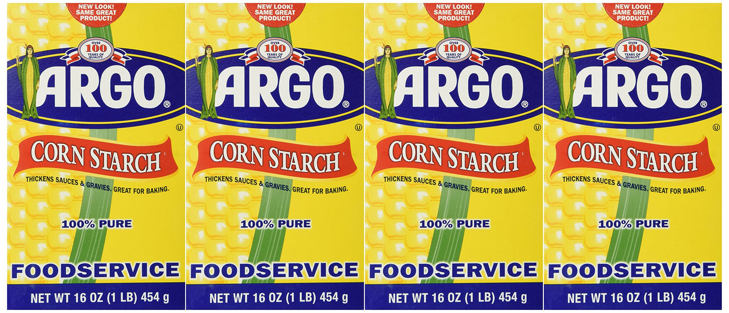 Argo Corn Starch 16 Oz. Box (Pack Of 4)