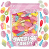 BUBS Swedish Candy Mix 1.5 Pound Bag With 14 Flavor Variety, Sweet and Sour Foam and Gummy Candy - BUBS, Ahlgrens Bilar, S-Mrke,