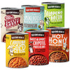 SERIOUS Bean Co Ultimate Variety 6-Pack Fully Cooked and Ready to Serve Canned Beans: Hot Honey Baked Beans, Southwest Smokehous