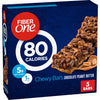 Fiber One 80 Calorie Chewy Bars, Chocolate Peanut Butter, Snack Bars, 5 Ct, 4.1 Oz