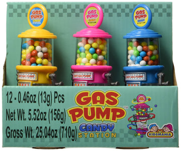 Kidsmania Gas Pum Candy Station Twelve Mini Candy Stations