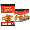 Snack Factory Pretzel Crisps, Buffalo Wing, On-the-Go Bag, 3 Oz (Pack of 8)