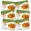 Kosher Chicken Chow Mein, Mre Meat Meals Ready To Eat, Gluten Free (6 Pack) Prepared Entree Fully Cooked, Shelf Stable Microwave