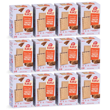 Katz Gluten Free Toaster Pastries. Cinnamon. Easy Breakfast Food Or Anytime Healthy Snacks For Adults & Kids. Gluten Free. Dairy Free, Nut Free, Peanut Free, Soy Free. Kosher Snacks. Healthy Snacks For Adults & Kids 8 Oz (Pack Of 12)