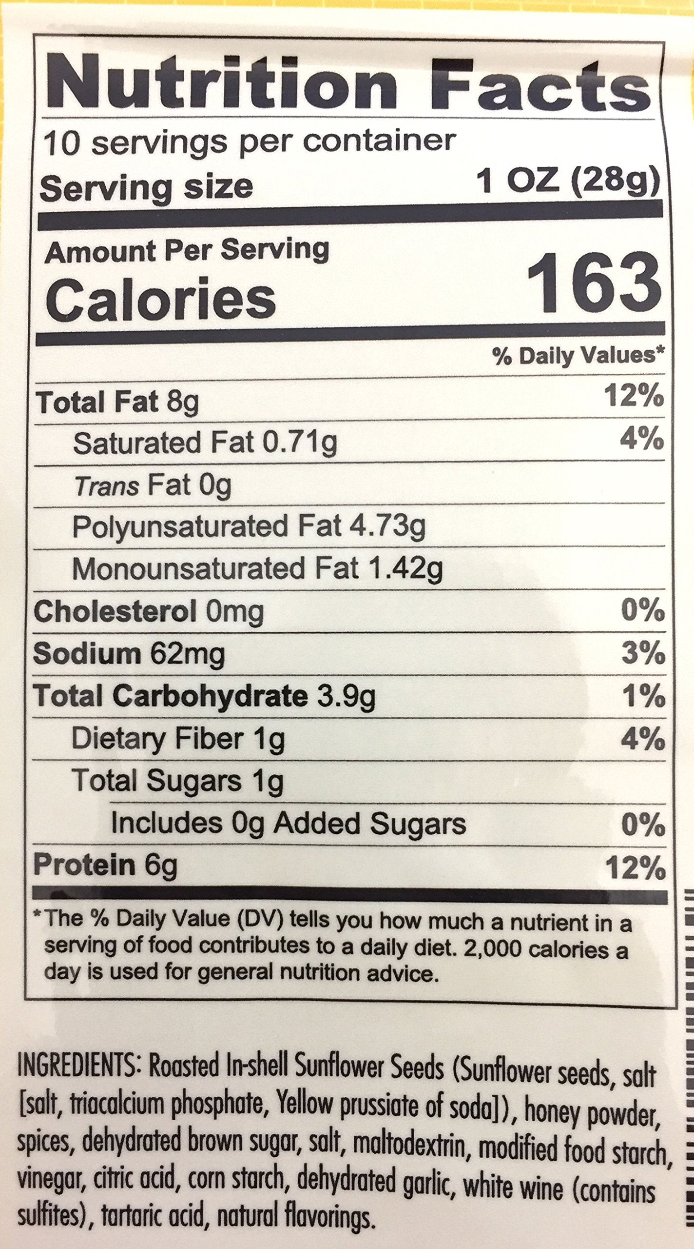 Bricktown Goods Cajun Honey Mustard Flavored Sunflower Seeds - Boldly Seasoned And Roasted In-Shell Sunflower Seeds - 8 Oz Total