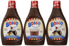 Bosco Original Chocolate Syrup, 22oz Squeeze Bottle (3 Pack) Natural Cocoa | Rich & Thick | Gluten Free | Kosher