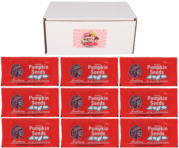 Secret Candy Shop Indian Salted Pumpkin Seeds 5/16Oz Bag (Pack Of 9)