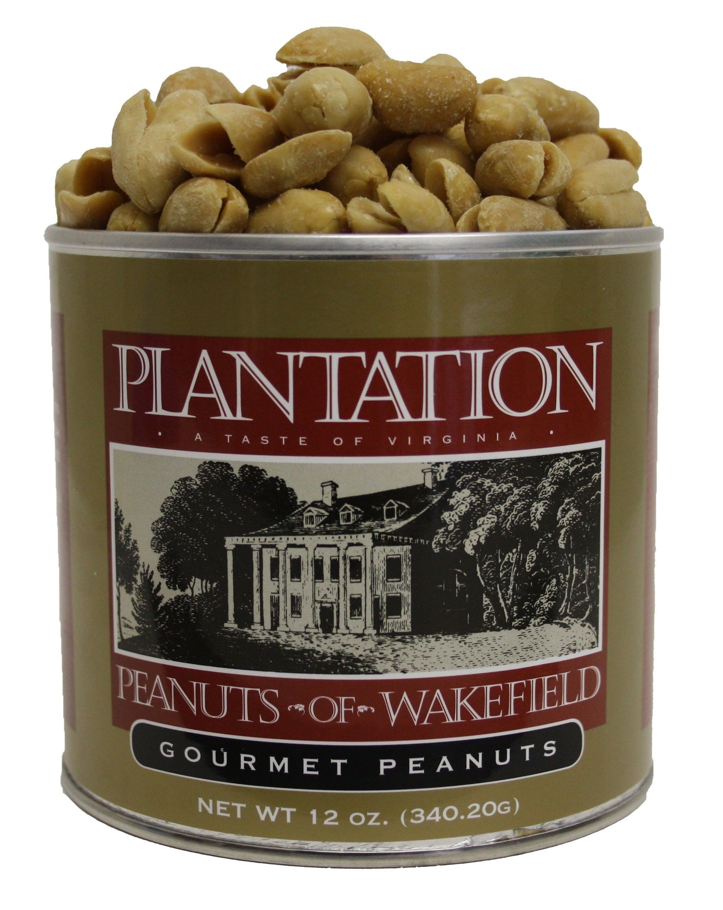 Gourmet Salted Peanuts 10 Ounce Tin