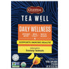 Celestial Seasonings Teawell Herbal Tea, Daily Wellness, Organic Honey Lemon, 12 Count (Packaging May Vary)