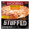 DIGIORNO Frozen Pizza - Frozen Four Cheese Pizza - 8.5 oz Personal Pizza - Stuffed Crust Pizza