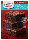 Duncan Hines Dark Chocolate Fudge Brownie Mix, 18.2 OZ