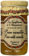 Pear Vanilla Jam Andresy All natural French jam pure sugar cane 9 oz jar Confitures a l'Ancienne, One