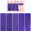Confect Sprinkles for Cakes & Cupcakes Decoration | Pack of 5 Halloween Fall Bash Purple Sprinkles | Edible Sprinkles | Jimmies