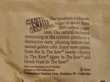 Sugar In The Raw Packets 50400 (1200 Packets per Case)