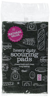 Natural Value Scouring Pads, 2 Pads (Pack Of 24)