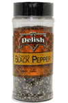 Black Pepper by Its Delish (Cracked, 7 oz Medium Jar)