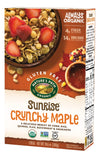 Nature'S Path Sunrise Organic Gluten Free Cereal, Crunchy Maple, 10.6 Oz Box (Pack Of 12)
