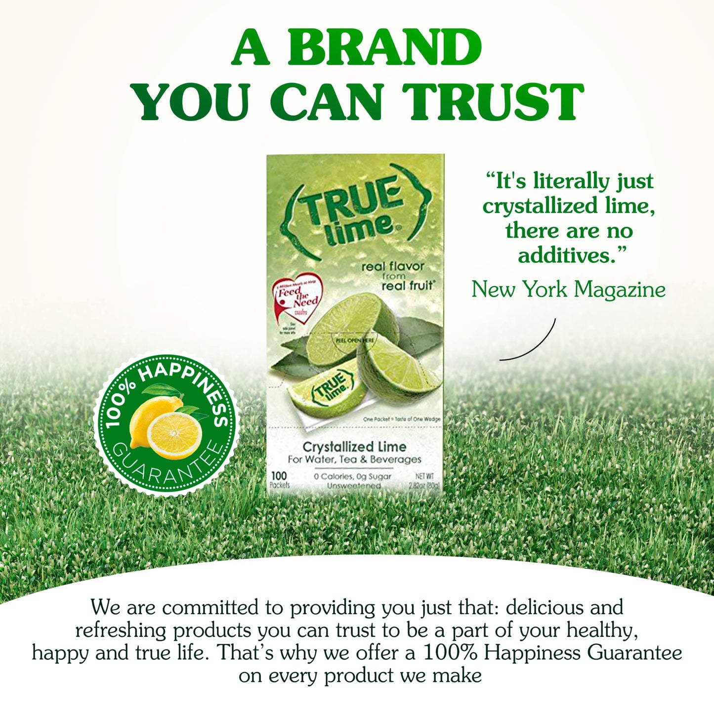 True Lime Water Enhancer, Bulk Pack - 0.03 Ounce, 500 Count (Pack Of 1)| Zero Calorie Unsweetened Flavoring For Bottled Water & Recipes | Flavor Packets Made With Real Limes