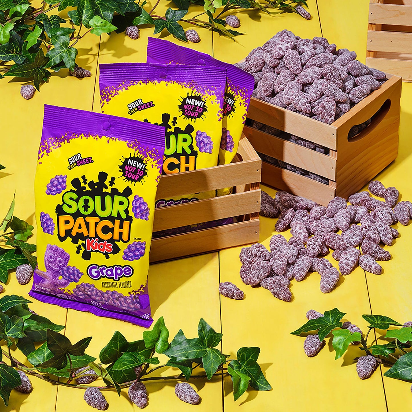 Sourpatch Kids Grape, 3.58 Ounce Bags (Pack Of 1)
