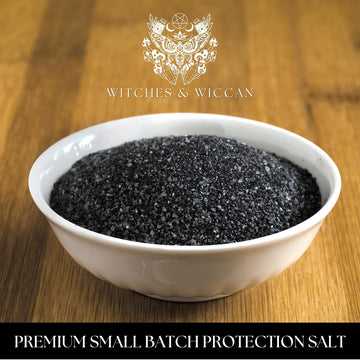 Black Salt For Protection Rituals, Wiccan Supplies, Sal Negra Para Rituales De Brujeria (14 Oz Bag) - Witches & Wiccan Witchcraf