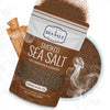 Sea Salt Superstore Fine Grain Cold Smoked Sea Salt, Unrefined Kosher Salt for Grilling & Cooking, 14 oz Bag
