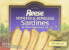 Reese Skinless And Boneless Sardines In Olive Oil, Cans, 3.75 oz