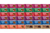 Stone Ground Whole Wheat Fig Bars - 36 Count Variety Pack All Natural, Non-Gmo Snack Variety Box, Assorted Variety Pack