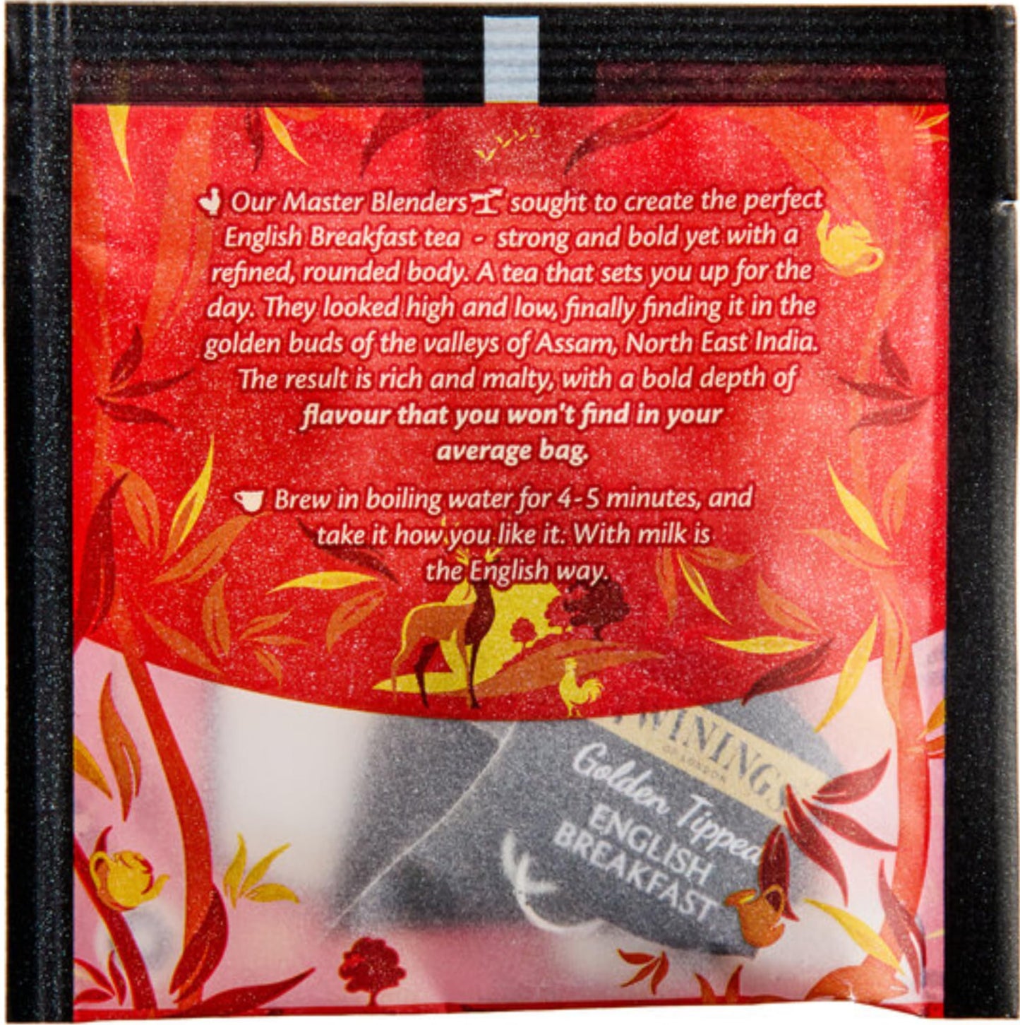 Twinings Discovery Collection Golden Tipped English Breakfast, 30 Large Leaf Pyramid Tea Bags