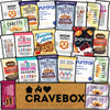CRAVEBOX Gourmet Specialty Snacks Box Care Package Boxes for College Students Adults Healthy Cookies Bar Organic Variety Gift Pa