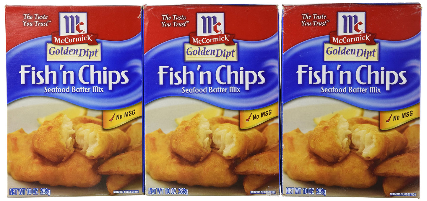 Golden Dipt Mix Batter Fish And Chip (Pack Of 3)
