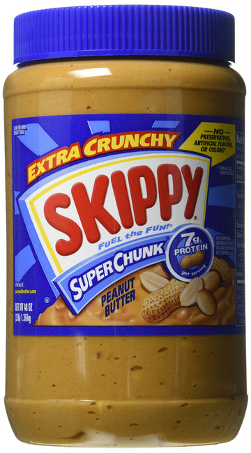 Skippy Chunky Peanut Butter-48 Oz, 2 Ct