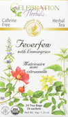 Celebration Herbals Feverfew Lemongrass Tea Organic 24 Tb