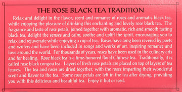 Triple Leaf Tea Black Tea Bags, Rose, 20 Count